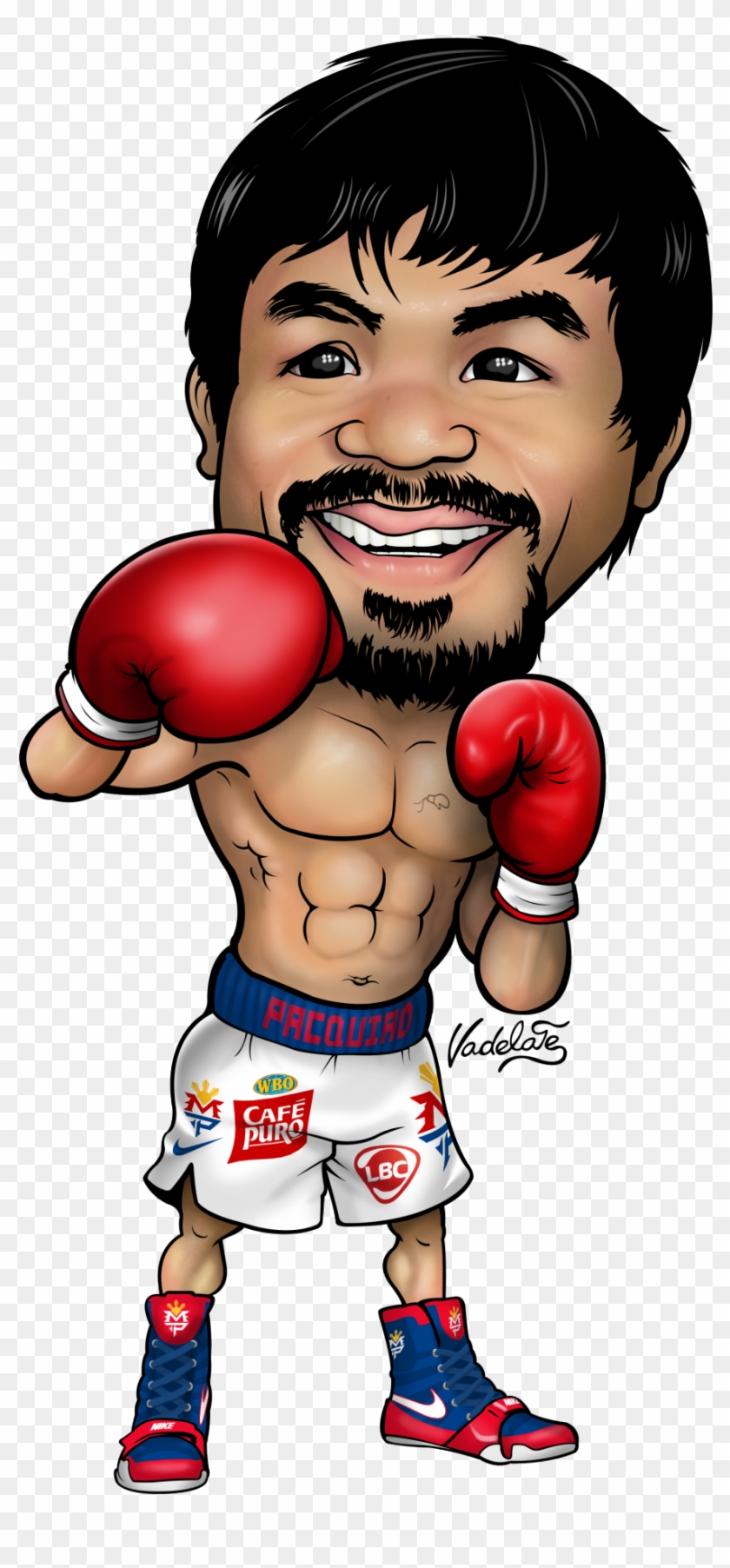 Rbr Boxing Vadelate Caricature Comission Illustration - Rbr Boxing Vadelate Caricature Comission Illustration #1255854