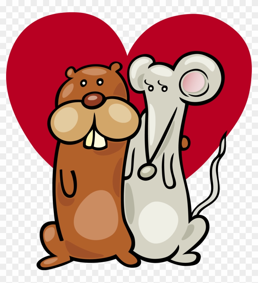 Hamster Mouse Rodent Gerbil Rat - Animals Love Cartoon #1255868
