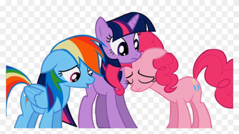 Sad Twilight, Rainbow And Pinkie Vector By Kiss X Coco - Mlp Twilight And Pinkie Sad #1255929