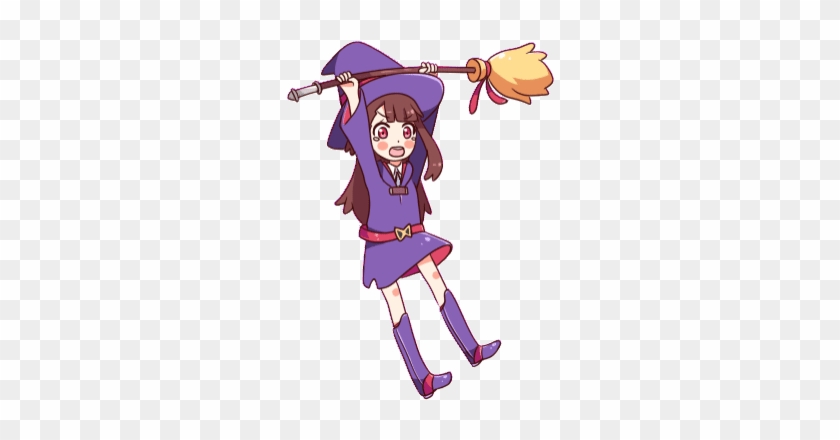 I Love Little Witch Academia, My Fav Is Sucy - Little Witch Academia Gif Akko Bunny #1255943