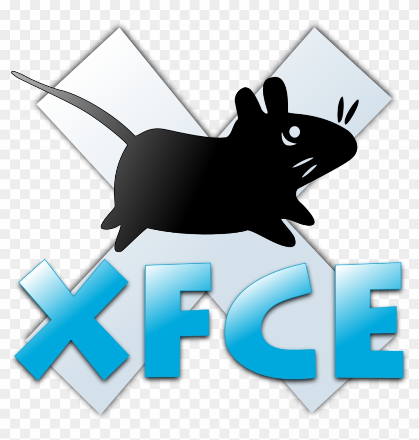 Xfce Logo - Powered By Xfce Linux Sticker 19 X 24mm [492] #1255951