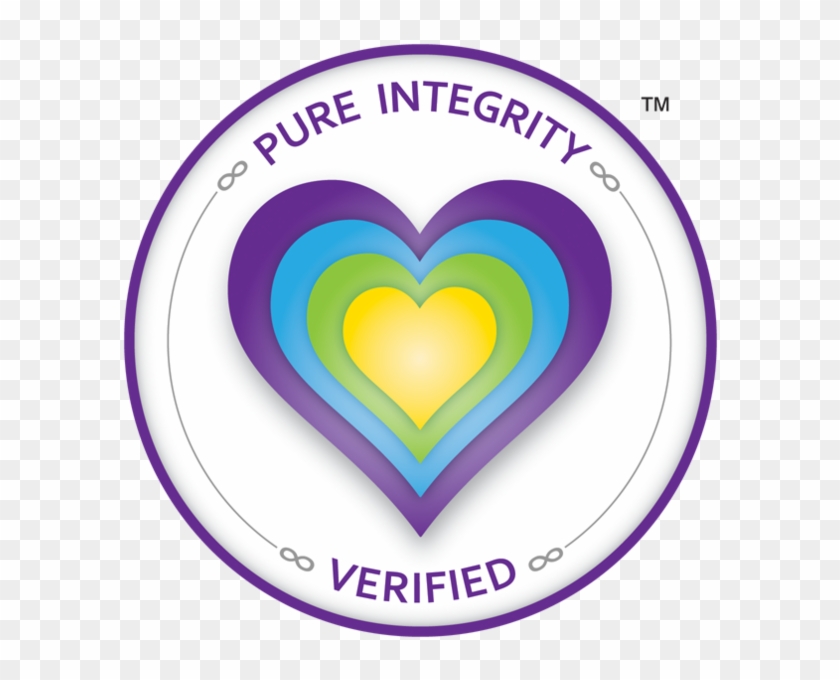 Pure Integrity Verified Seal Of Approval - Heart #1255962