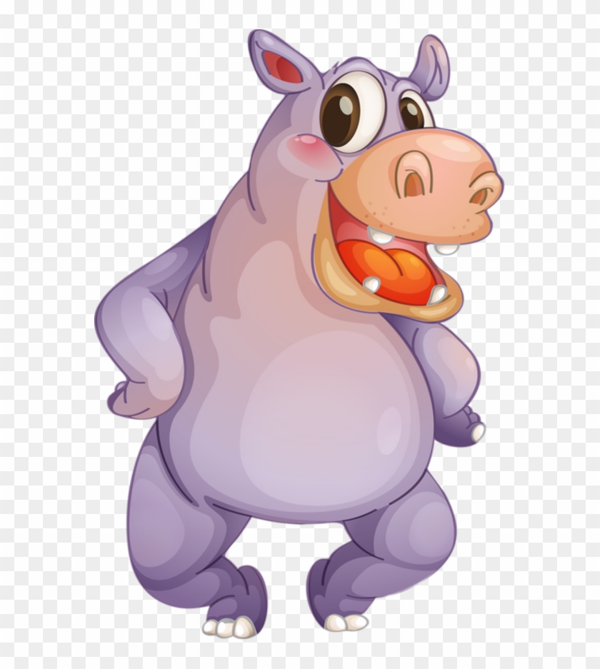 Hippopotamus Animal Clip Art - Begemotiki #1256020