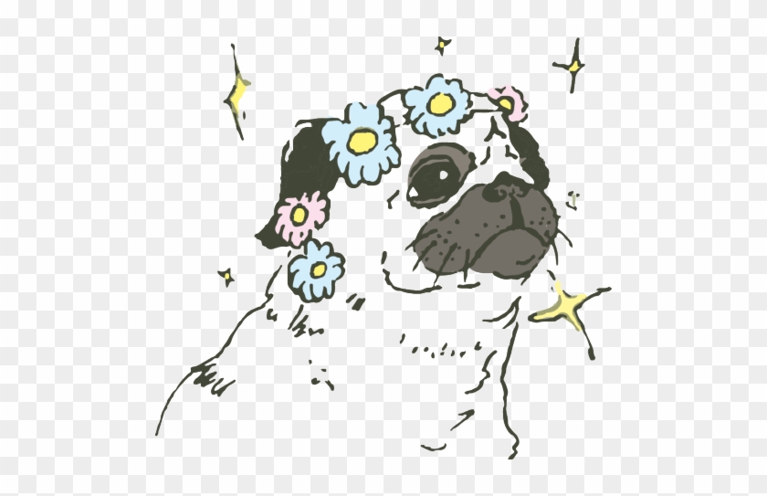 Pug Life🌸 Transparent For Your Blog - Pug #1256025