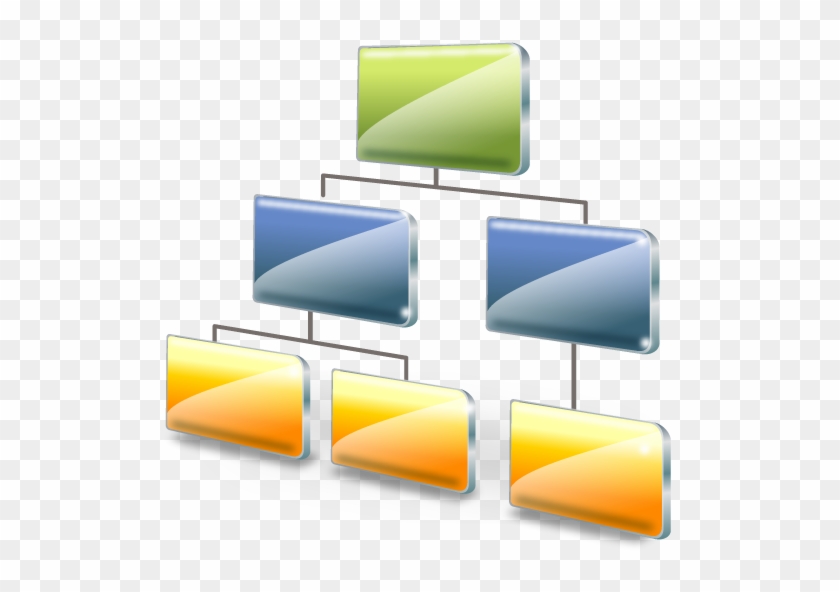 Organization Chart Icon - Icone Organograma Png #1256139