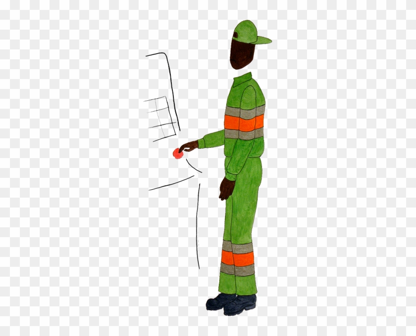 Calpe Council Worker - Sketch #1256194