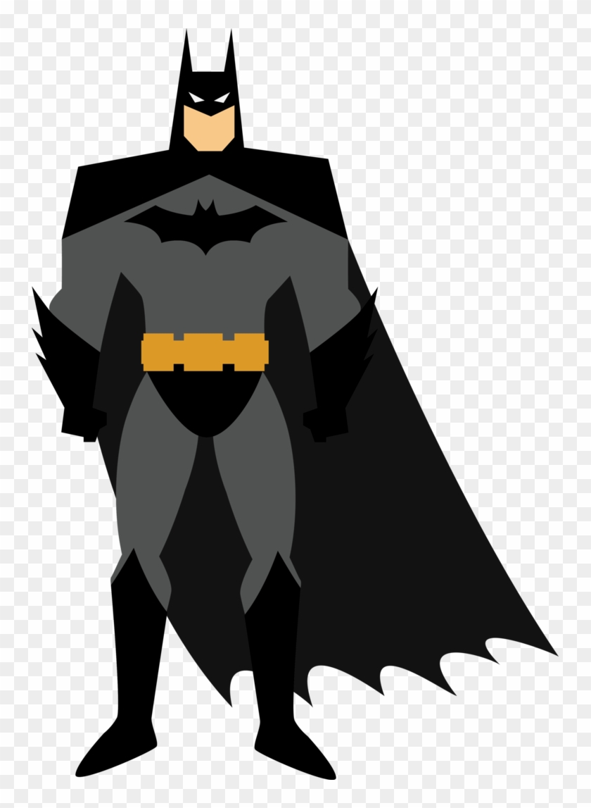 The Batman By Wolftron - Batman 90s Cartoon Png #1256256