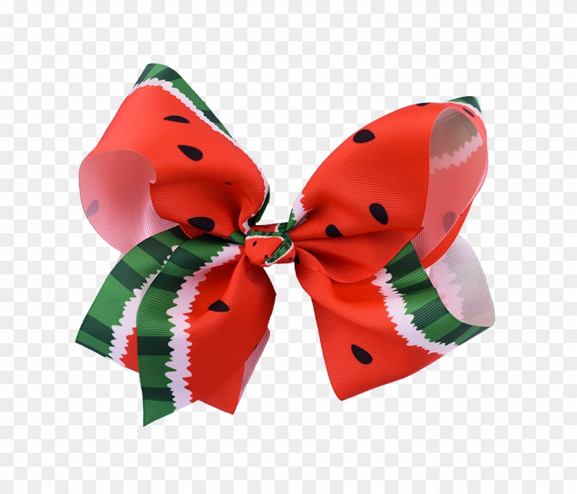 Jumbo Watermelon Novelty Hair Bow - Watermelon #1256259