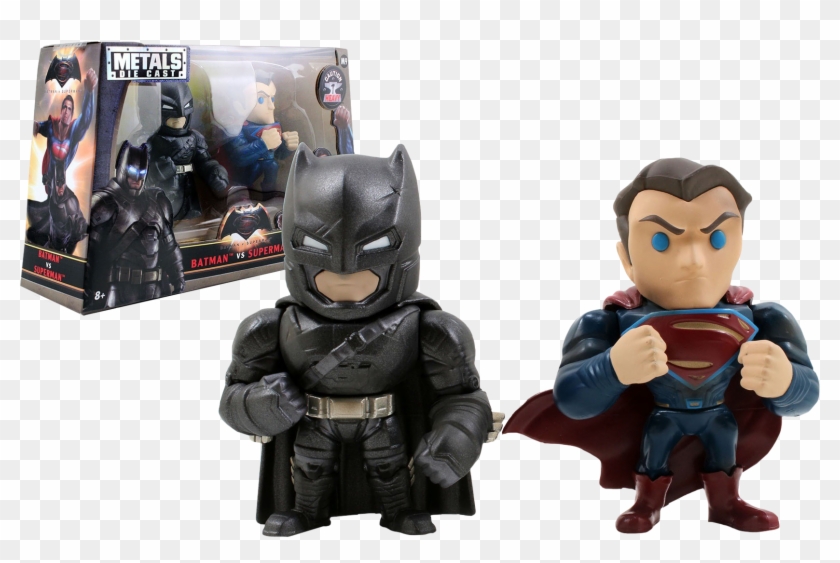 Batman - New Batman V Superman Movie Merchandise - 4 Metal Diecast #1256304