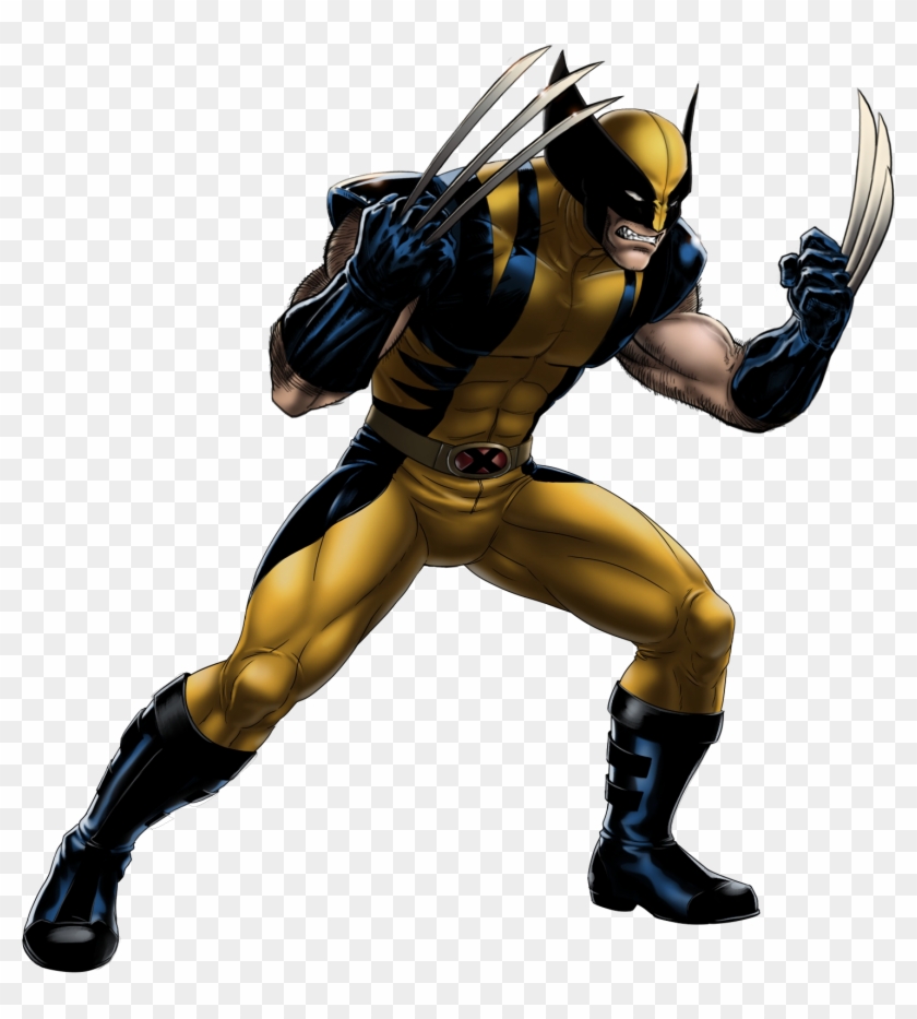Batman Vs Superman Vs Spiderman Vs Hulk Download - Wolverine X Men Png #1256360