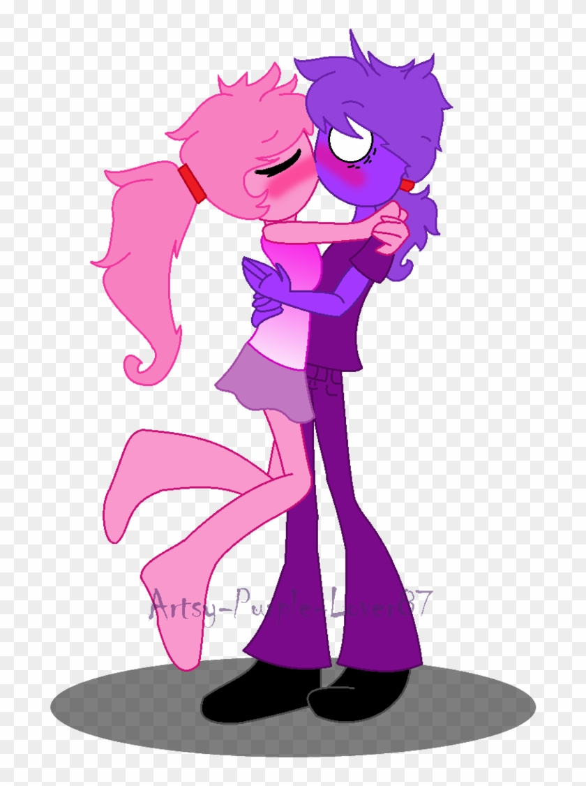 Roscent By Artsy Purple Lover87 - Vincent X Oc Base Fnaf - Free Transparent...