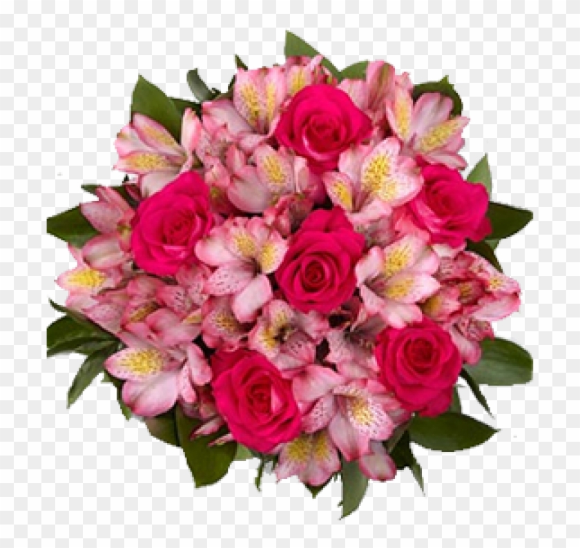 Go To Image - Pink Lily Flowers Bouquet #1256721