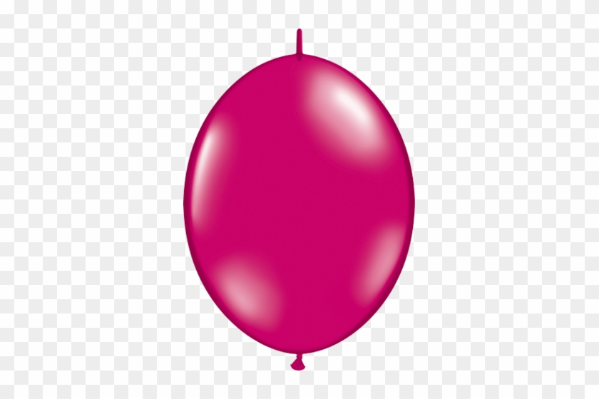 12" Quick Link Jewel Magenta Qualatex Quick Link Balloons - 30cm Quick Link Balloon - Jewel Magenta - 25pk #1256765