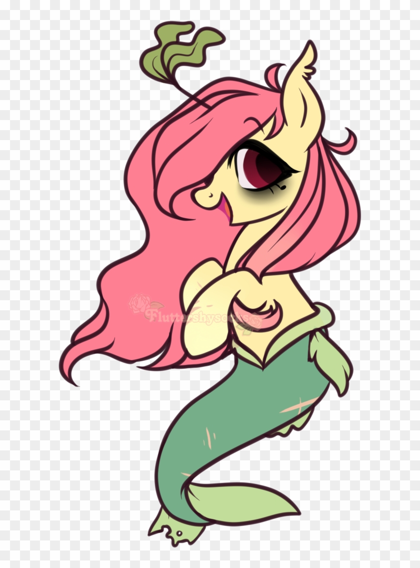 Shy Sprout The Merpony By Fluttershysocks - Cartoon #1256910