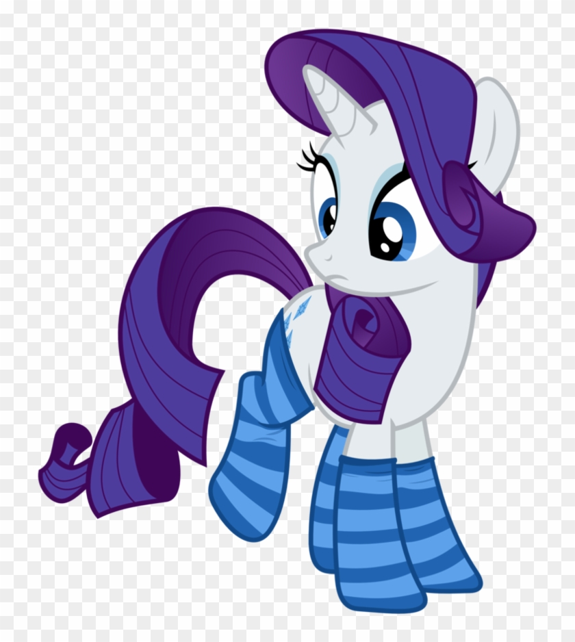 Rarity In Socks By Alexiy777 - Pony Friendship Is Magic Rarity #1256918