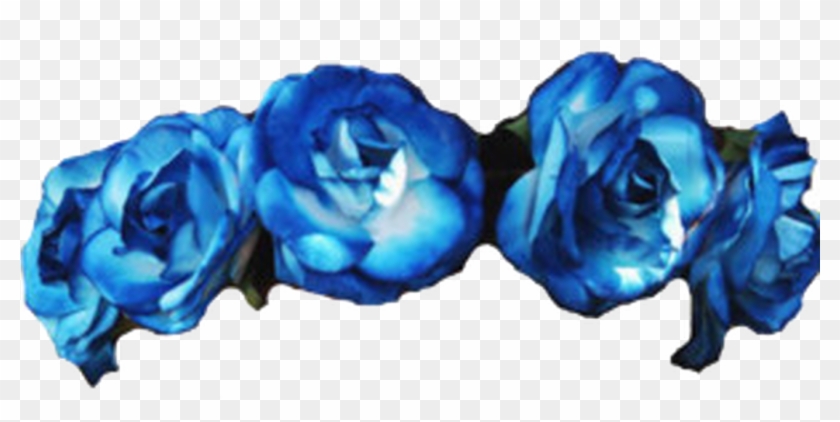 Transparent Flower Crown Beautiful Flower - Blue Flower Crown Transparent #1256926