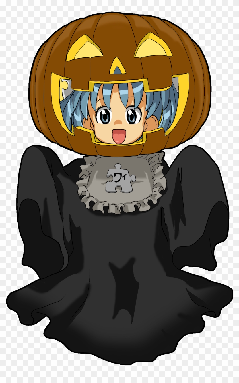 Wikipe-tan Dressed In A Halloween Costume - Halloween Costume #1256930