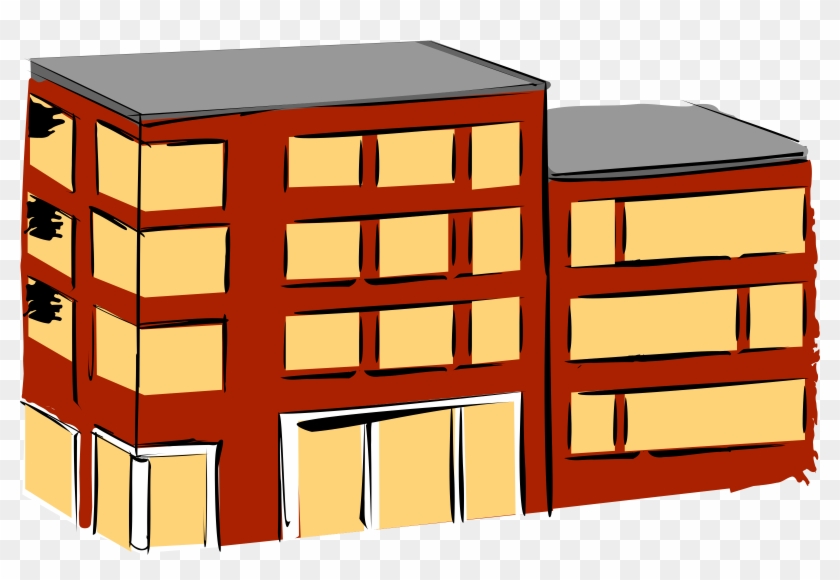 Apartment Building - Wood #1257068