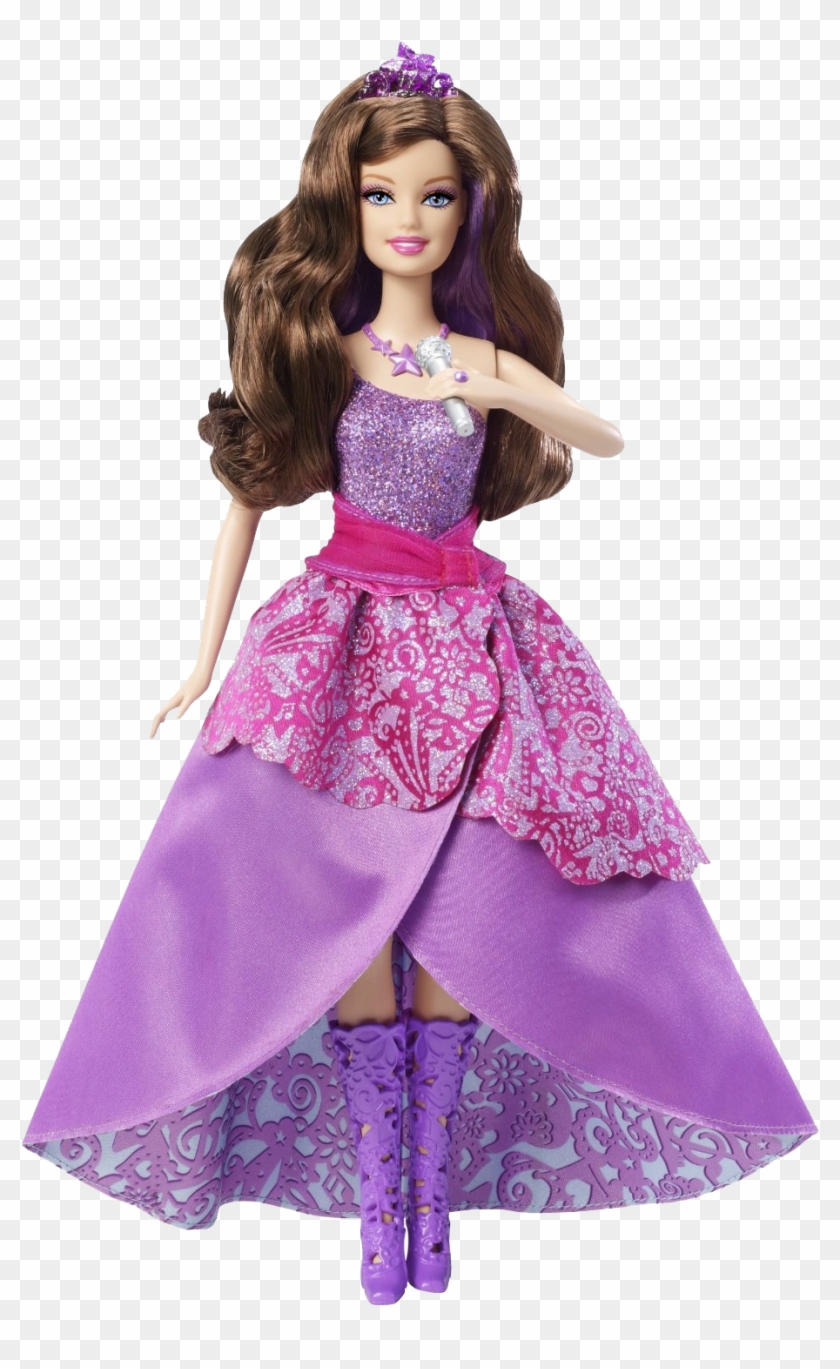 Doll Png Free Download - Barbie Princess And The Popstar Transforming Keira #1257094