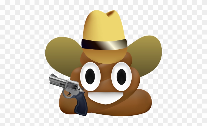 Feces Pile Of Poo Emoji Counter-strike - Cowboy Emoji Poo #1257112