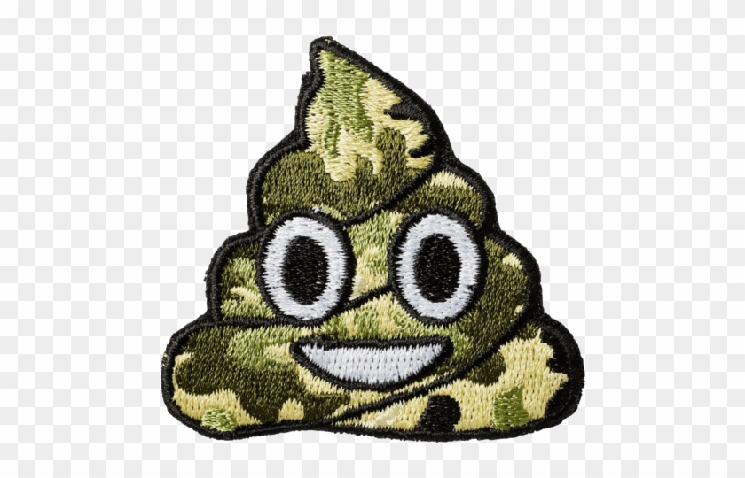 Camo Poop Sticker Patch - Sticker #1257127