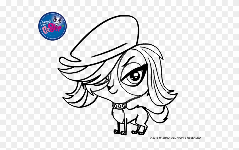 Desenho De Zoe Trent Para Colorir - Dibujos Para Colorear De My Littlest Pet Shop #1257167