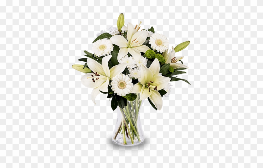 White Lilies And Gerberas - Gigli Bouquet #1257210