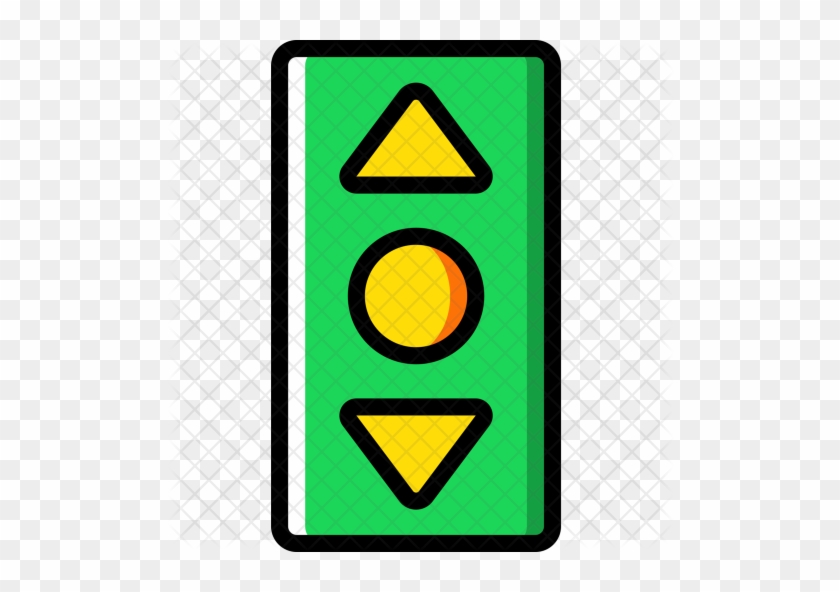 Elevator Icon - Traffic Sign #1257312