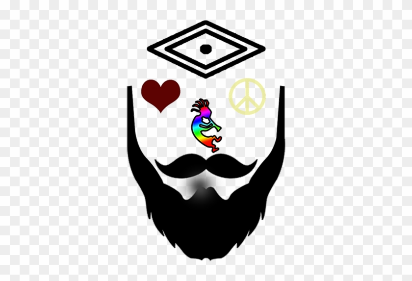 Cropped Beard India - Beard Logo Vector #1257352