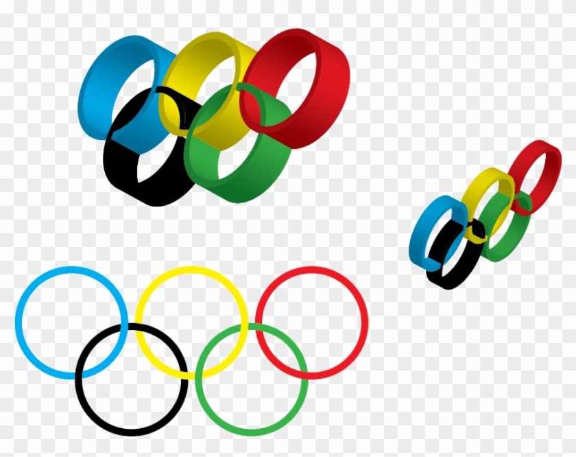Olympic Rings Png Hd - Olympic Symbols #1257396