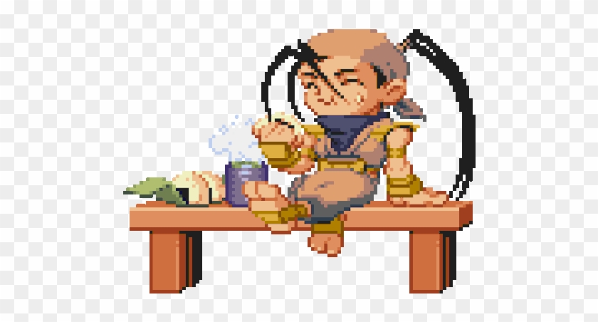 Gems Clipart Pixel Art - Ibuki Pocket Fighter Gif #1257533