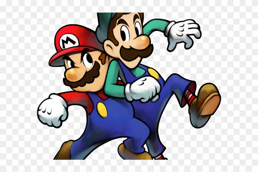 Luigi Clipart Pixel - Mario And Luigi Superstar Saga Mario And Luigi #1257536