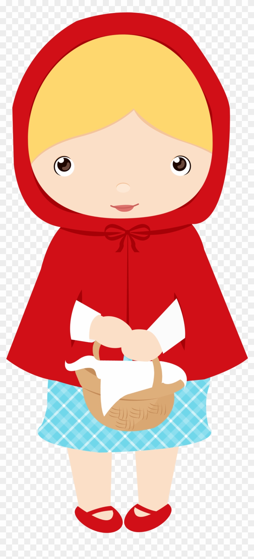 Hood Clipart Clip Art - Caperucita Roja Caricatura Png #1257550