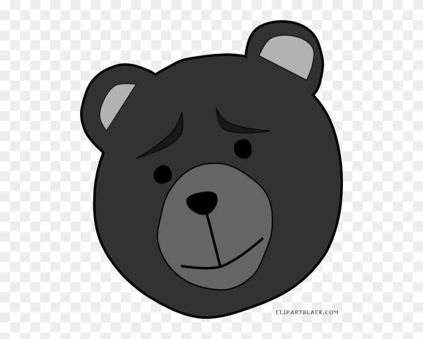 Bear Animal Free Black White Clipart Images Clipartblack - Happy Halloween #1257563