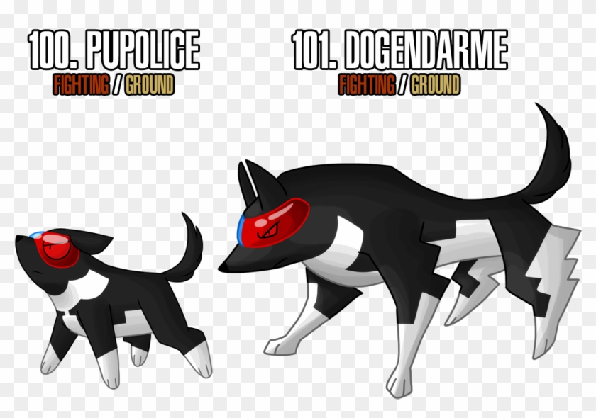 101 By Drcrafty - Police Dog Fakemon #1257577