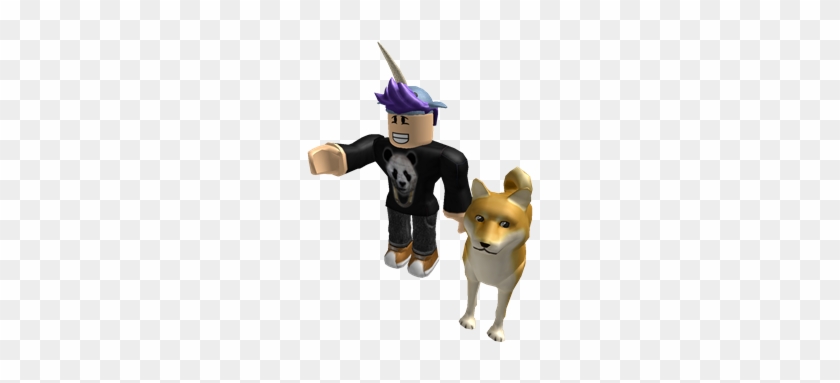 Panda - Roblox Character With Dog #1257589