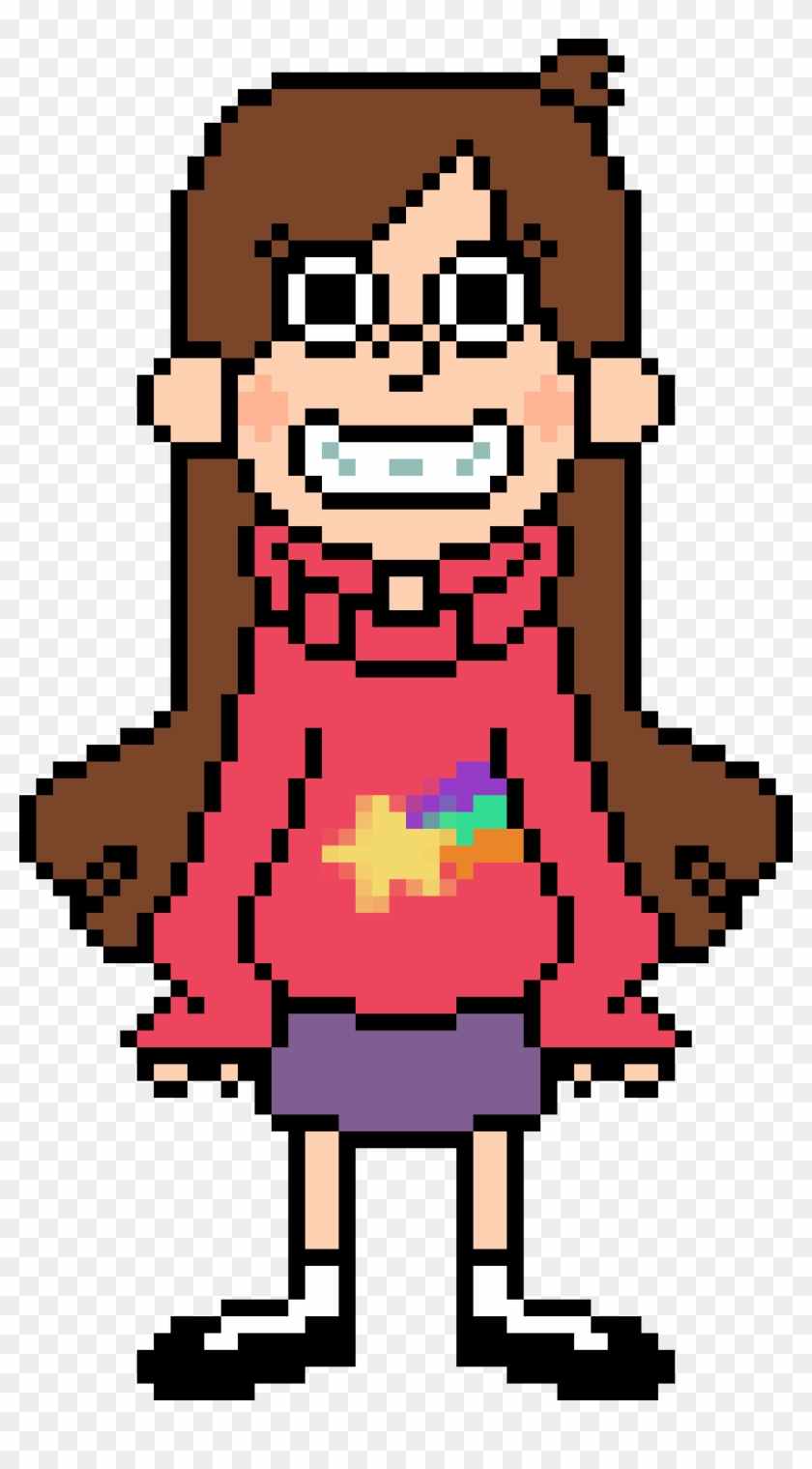 Mabel Pines Dipper Pines Pixel Art - Mabel Pines Pixel Art #1257598