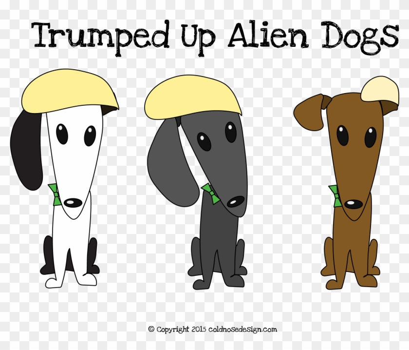 Alien Dogs Note Cards #1257650