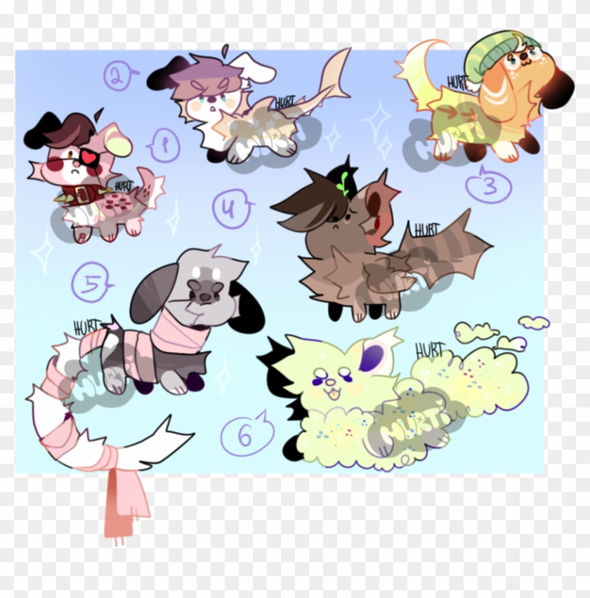 Cats And Dogs Adopts [closed] By Hurtiii - Cartoon #1257665