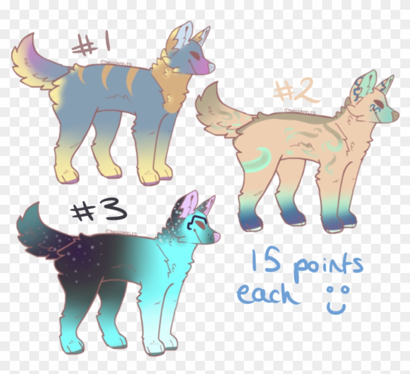 Scootchy Dogs Batch 4 By Literalilli - Norwegian Lundehund #1257704