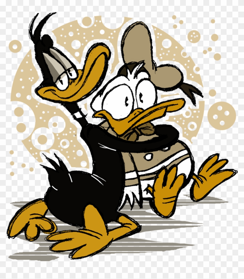 Daffy And His Plushie By Eeyorbstudios - Daffy Duck #1257885