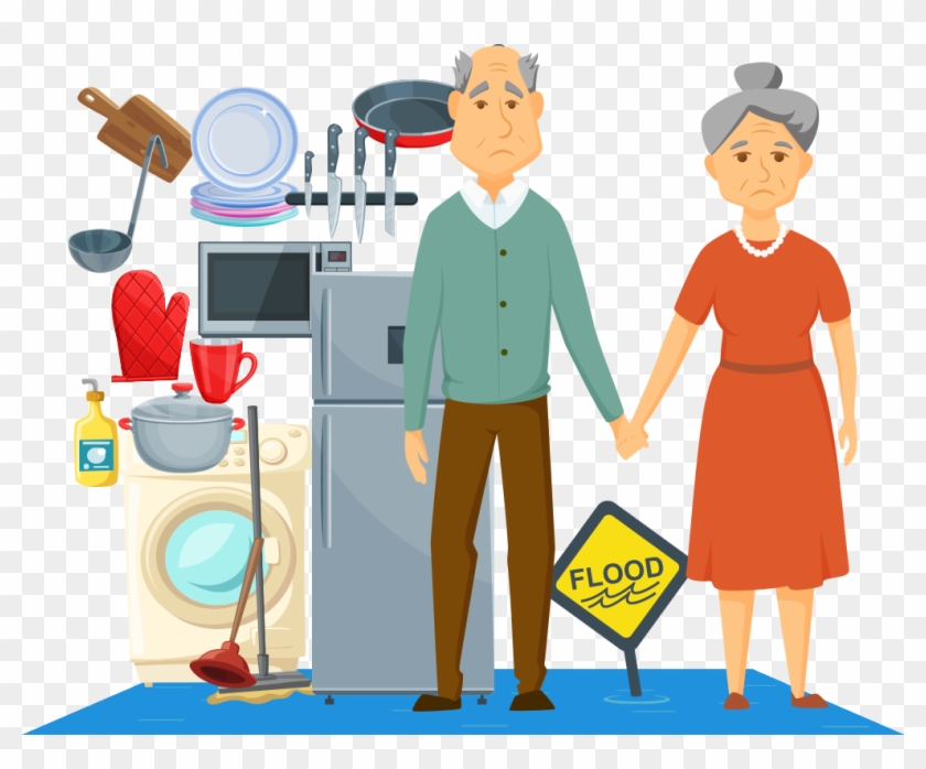 Disaster Clipart Family Needs - Cartoon #1257940