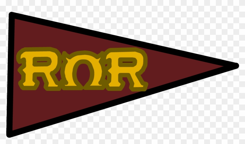 Ror Pennant - Ror Monsters University Logo #1257946