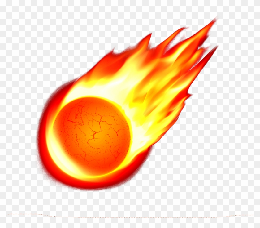 A Fireball 1024*1024 Transprent Png Free Download - Boule De Feu Png #1257981