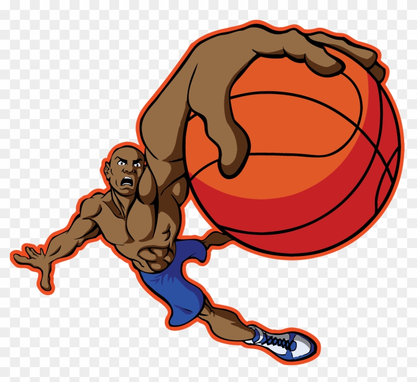 Cartoon - Wallhogs - Playing Basketball Cartoon Transparent #1258082