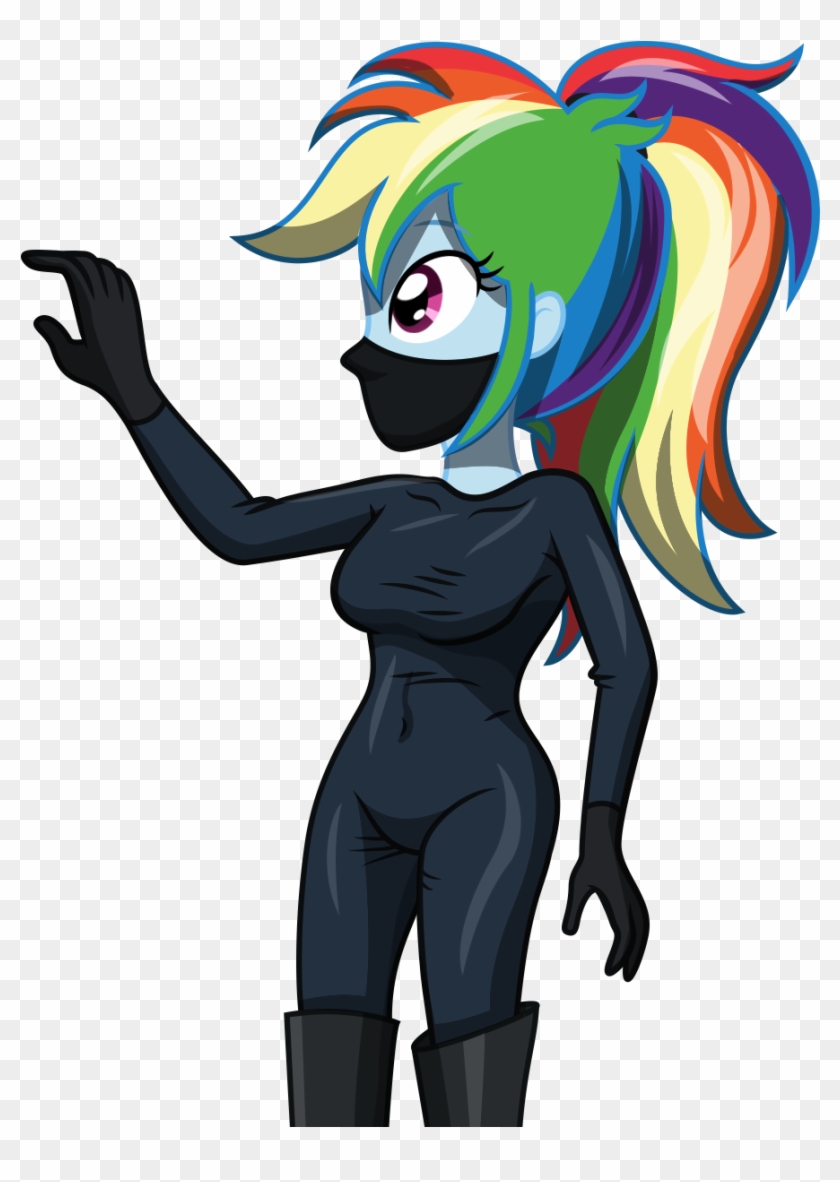 Sumin6301, Boots, Breasts, Clothes, Equestria Girls, - Rainbow Dash Human Sexy #1258097