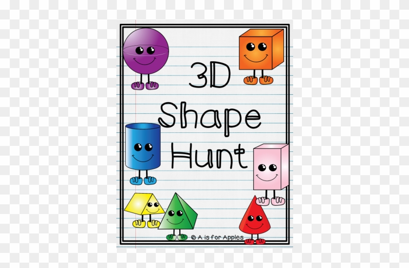 3d Shape Hunt {freebie} - 3d Shapes Differentiated Worksheets #1258107