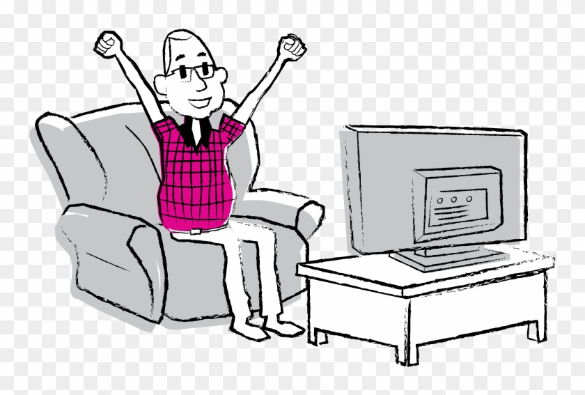 Tv Occurred In The Past, Particularly Useful If A Program - Cartoon #1258142