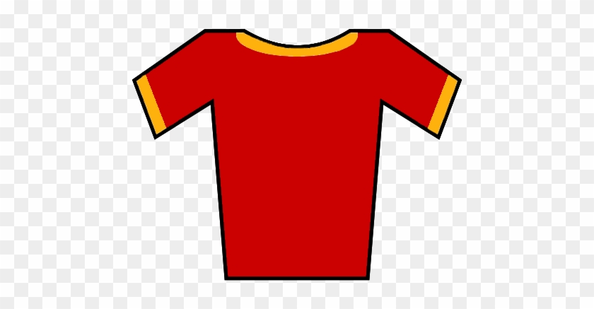 Soccer Jersey Roma Red-yellow - Wikipedia #1258150