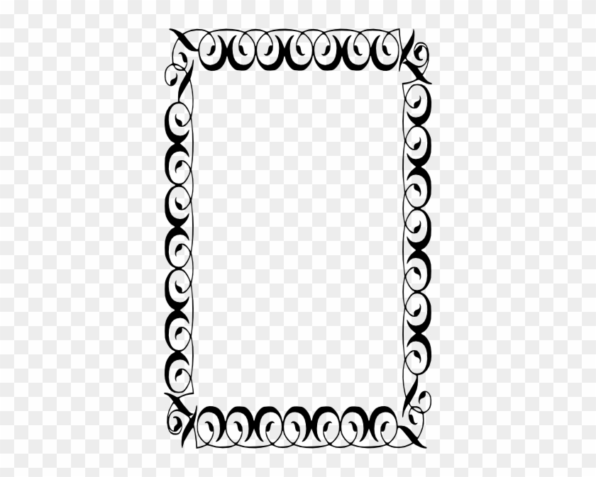 Portrait Borders Clipart 2 By Kathleen - Borders Clip Art #1258159
